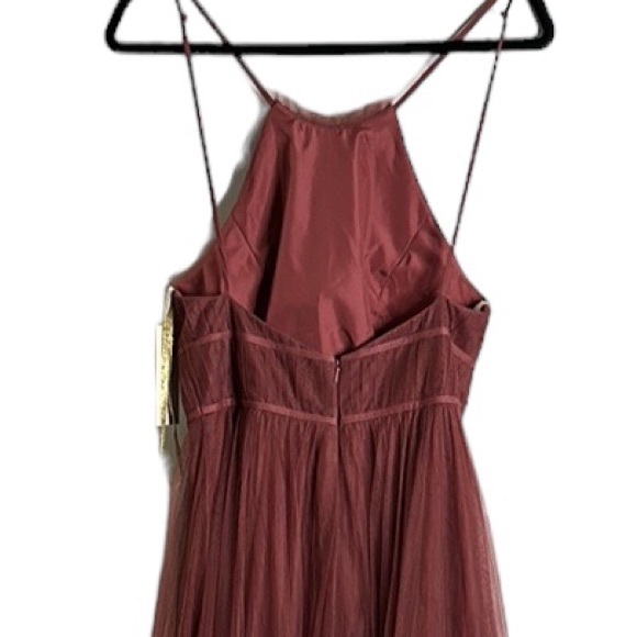 Jenny yoo collection dusty pink maxi dress size 4 - Picture 5 of 11